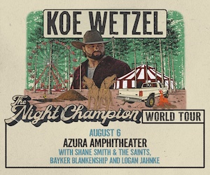 Koe Wetzel – Q104 | New Country | Kansas City, MO
